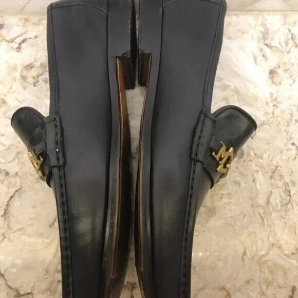 Bruno Magli Kurt horse but black loafers size 9 main image 4